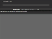 Tablet Screenshot of longpipe.com